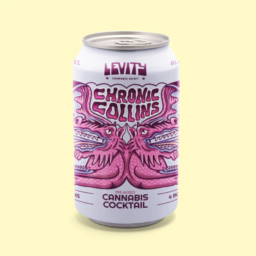 Levity Cannabis Craft Cocktails( 4 Pack Cans) |Formulated Wellness