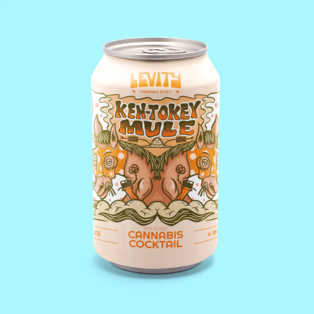 Levity Cannabis Craft Cocktails( 4 Pack Cans) |Formulated Wellness