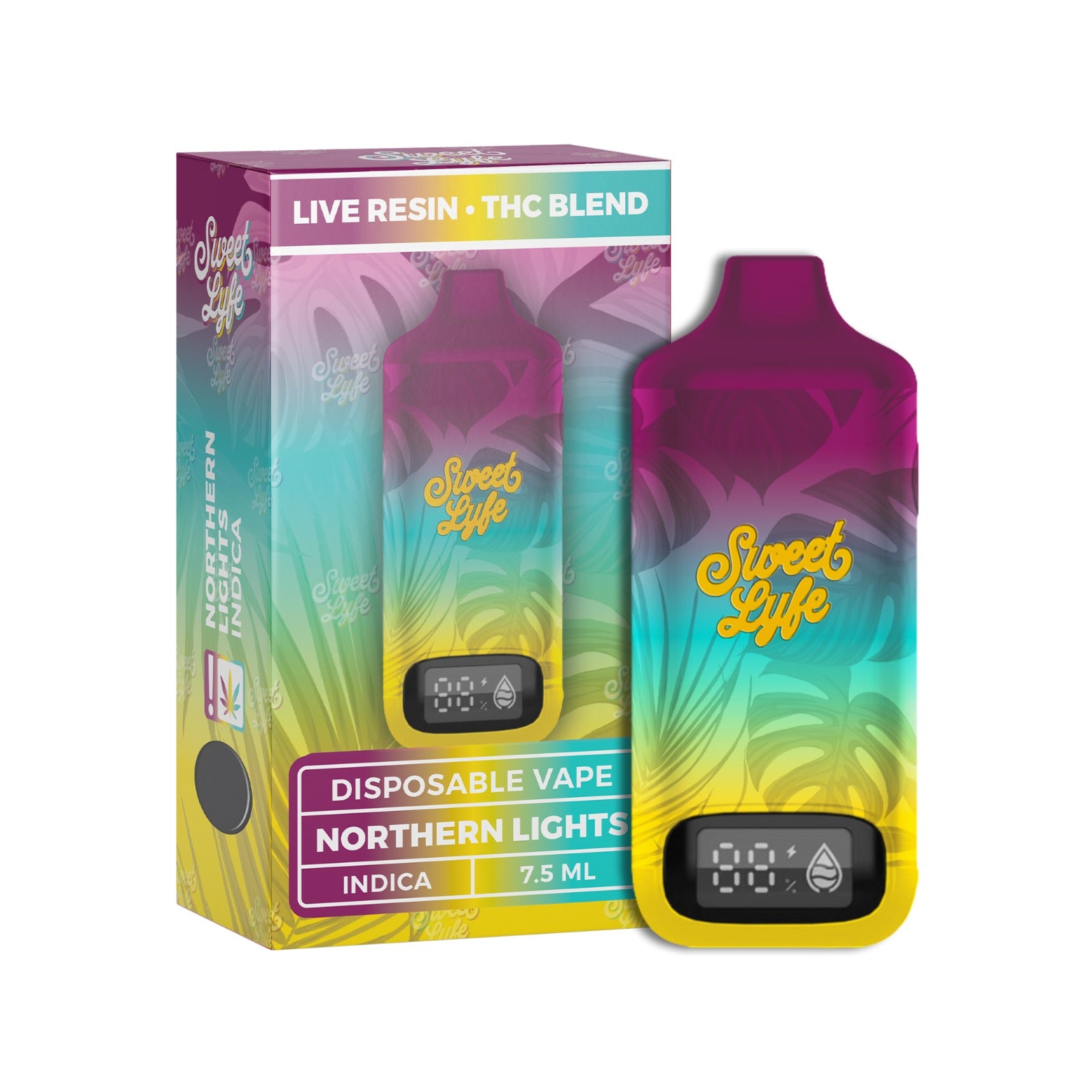 Sweet Lyfe  7.5ML Disposable - Live Resin • THC Blend