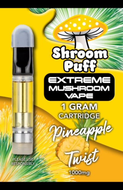 Shroom Puff Extreme Mushroom Vape Cartridge 1 Gram|Formulated Wellness